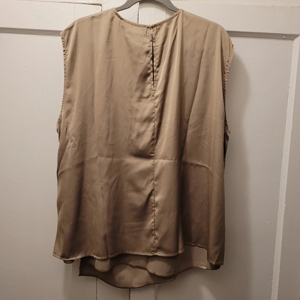 NWT, Eloquii draped blouse - Picture 2 of 5